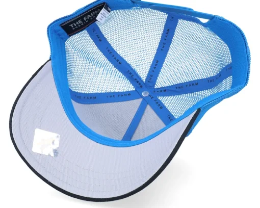 The Mighty Lion Blue/Black A-Frame Trucker - Goorin Bros.