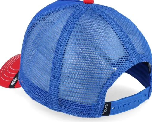 The Rager Bison Royal/Red A-Frame Trucker - Goorin Bros.