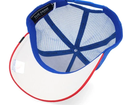 The Rager Bison Royal/Red A-Frame Trucker - Goorin Bros.
