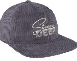 The Rally Cry Grey Strapback - Coal
