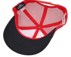 The Rolling Stones Patch White/Scarlet Trucker - The Rolling Stones
