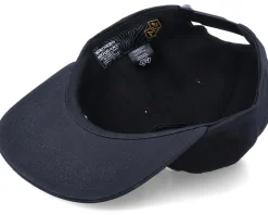 The Scandinavian Unstructured Cap Black Snapback - Northern Hooligans