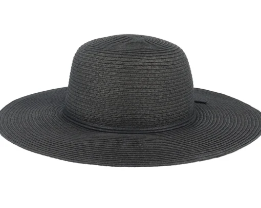 The Seaside Black Sun Hat - Coal