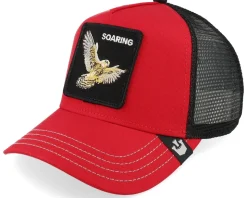 The Soaring Bird Red/Black A-Frame Trucker - Goorin Bros.
