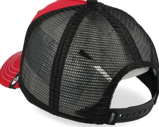 The Soaring Bird Red/Black A-Frame Trucker - Goorin Bros.