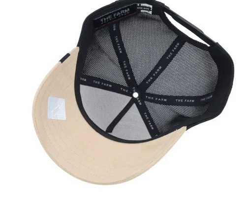 The Suede Cheetah Black/Tan A-Frame Trucker - Goorin Bros.