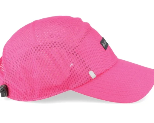 The Tempo Low Profile Neon Pink 5-Panel - Coal
