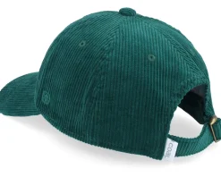 The Whidbey Ultra Low Profile Dark Green Dad Cap - Coal