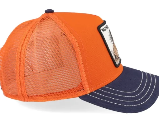 The Wild Ride Horse Orange A-Frame Trucker - Goorin Bros.