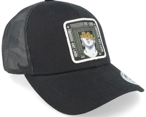 Thinking Out Loud Patch Black Trucker - 4REAL