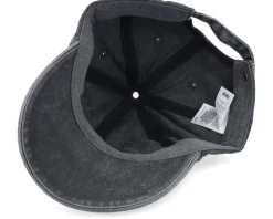 Thug Alien With Guns Washed Black Dad Cap - Abducted