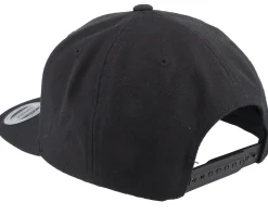 Tiger & Roses Black Snapback - Iconic