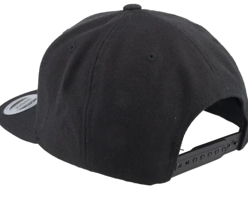 Tiger & Roses Black Snapback - Iconic
