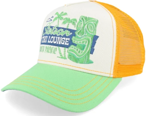 Tiki Lounge Lime/Orange Trucker - Stetson