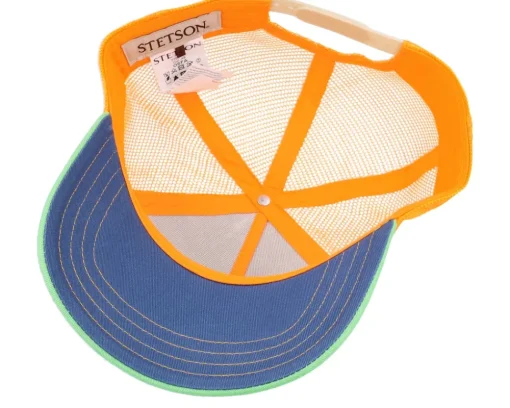 Tiki Lounge Lime/Orange Trucker - Stetson