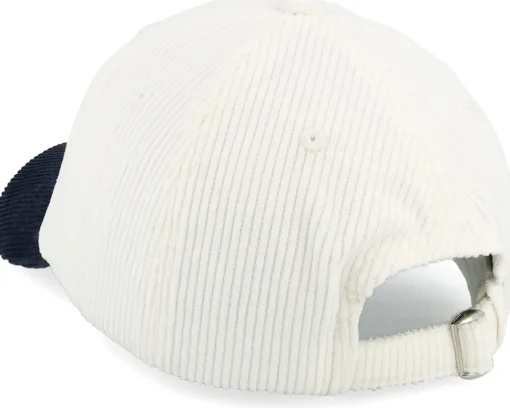 Tiny Blue Marlin Corduroy Off White/Navy Dad Cap - Skillfish