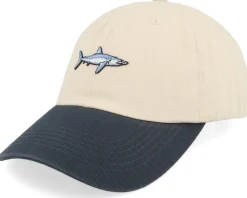 Tiny Bluefin Tuna Stone Washed Stone/Navy Dad Cap - Skillfish