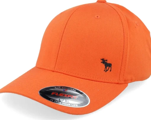 Tiny Boar Orange Flexfit Wooly Combed Flexfit - Hunter