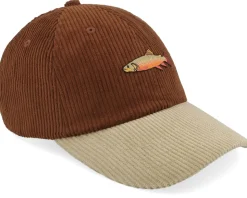 Tiny Char Corduroy Off Brown/Khaki Dad Cap - Skillfish