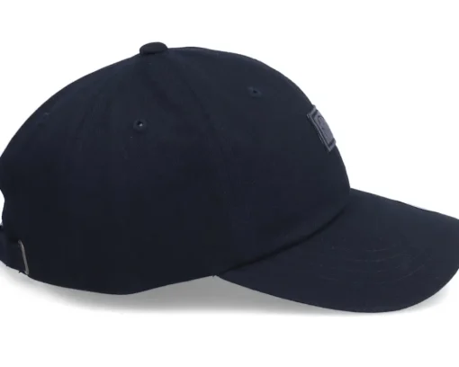 Tiny Charcoal Bent Rod Patch Black Dad Cap - Skillfish