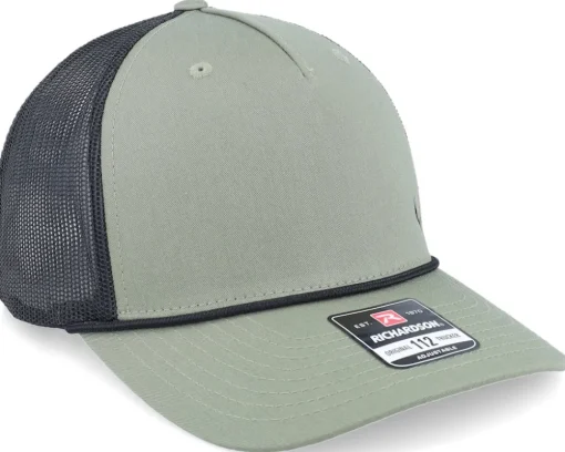Tiny Deer Antlers 112fpr Split Loden/Black Rope A-Frame Trucker - Hunter