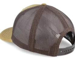 Tiny Deer Antlers 112wh Hawthorne Whiskey/Brown A-frame Trucker - Hunter