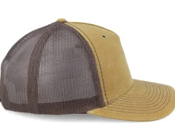 Tiny Deer Antlers 112wh Hawthorne Whiskey/Brown A-frame Trucker - Hunter