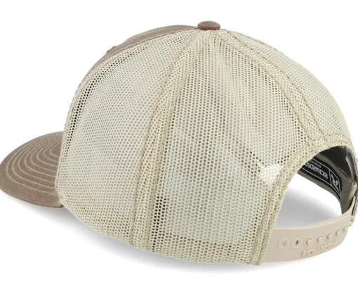 Tiny Deer Antlers 112wh Hawthorne Split Buck/Khaki A-Frame Trucker - Hunter