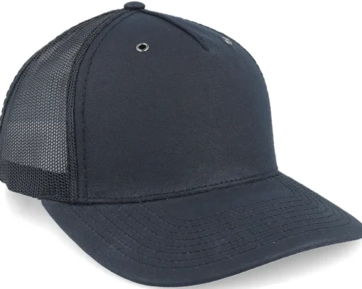Tiny Deer Antlers 112wh Hawthorne Solid Black A-Frame Trucker - Hunter