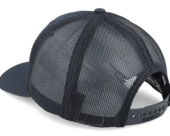 Tiny Deer Antlers 112wh Hawthorne Solid Black A-Frame Trucker - Hunter
