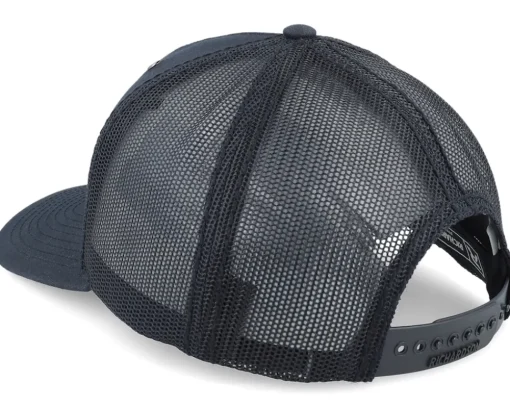 Tiny Deer Antlers 112wh Hawthorne Solid Black A-Frame Trucker - Hunter