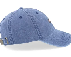 Tiny Rainbow Trout Fish Vintage Washed Denim Blue Dad Cap - Skillfish