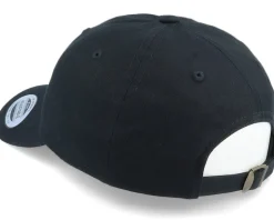 Tiny Red Rose Black Dad Cap - Iconic