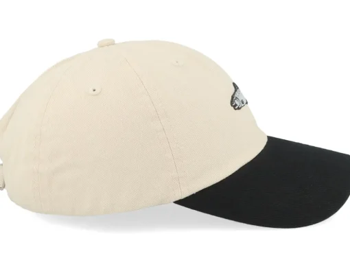 Tiny Salmon Stone Washed Stone/Black Dad Cap - Skillfish