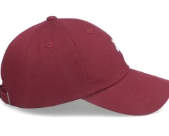 Tiny Teddy Bear Maroon Dad Cap - Abducted