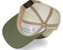 Tiny Wave Retro 2-tone Mossgreen/Khaki Trucker - Iconic