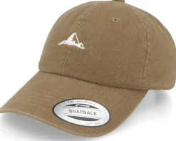 Tiny White Mountain Canvas Dark Olive Dad Cap - Wild Spirit