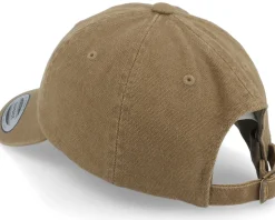 Tiny White Mountain Canvas Dark Olive Dad Cap - Wild Spirit