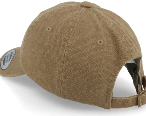 Tiny White Mountain Canvas Dark Olive Dad Cap - Wild Spirit