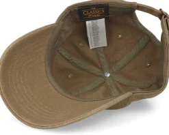 Tiny White Mountain Canvas Dark Olive Dad Cap - Wild Spirit