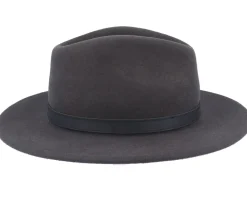 Tller Woolfelt Dark Grey Fedora - Stetson