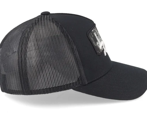 Tokyo 3d & Patch Black Trucker - Bacpakr