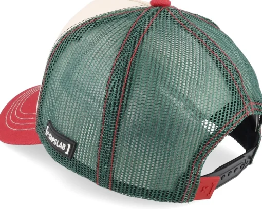 Tom & Jerry Beige/Green/Red Trucker - Capslab