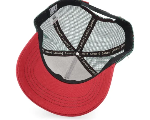 Tom & Jerry Beige/Green/Red Trucker - Capslab