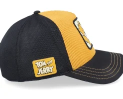 Tom & Jerry Jerry Black/Yellow A-Frame Trucker - Capslab