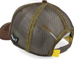 Tom & Jerry Jerry Yellow/White/Brown A-Frame Trucker - Capslab