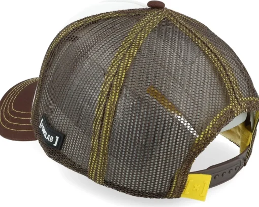 Tom & Jerry Jerry Yellow/White/Brown A-Frame Trucker - Capslab