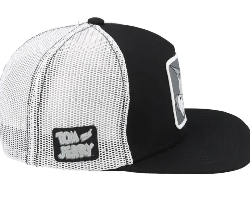 Tom & Jerry Tom Black/White Trucker - Capslab