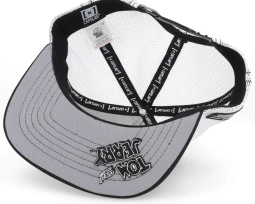 Tom & Jerry Tom Black/White Trucker - Capslab