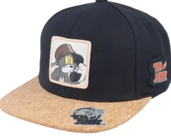 Tom Phone Black Cork Snapback - Tom & Jerry